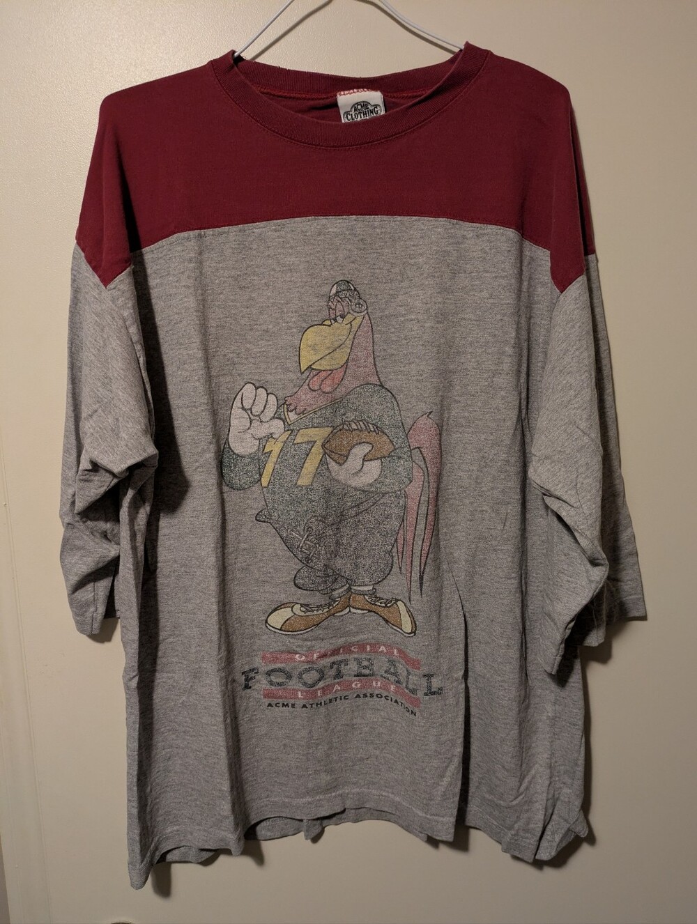 Vintage 1991 Acme 3/4 Length Sleeve Tee